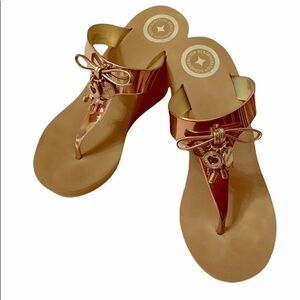 BCB Generation Bronze Wedge Sandals